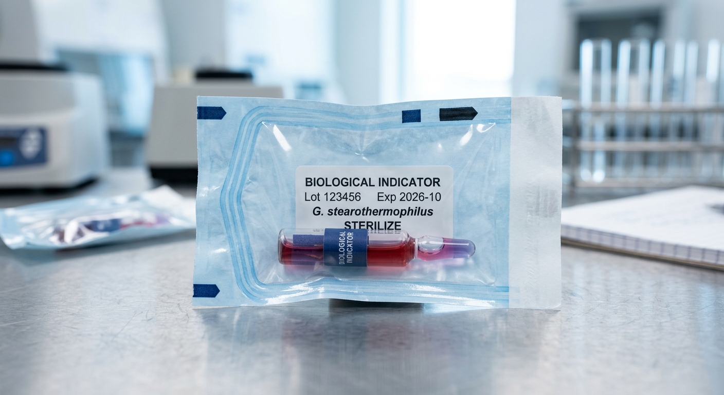 Biologisk indikator för sterilisering: Så kontrollerar du steriliseringsprocessen