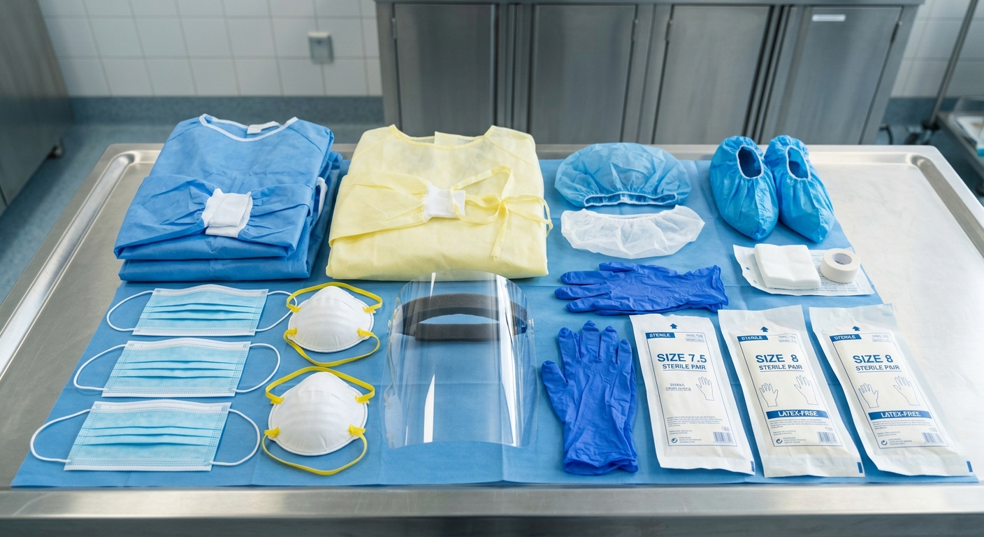 Personlig skyddsutrustning i laboratorium: Rätt PPE för steril miljö