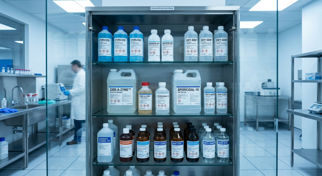 Kemisk sterilisering: Etyloxid och glutaraldehyd